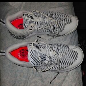 Kids' White Mesh Athletic Sneakers